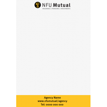 A5 Note pad  [Pack of 250]