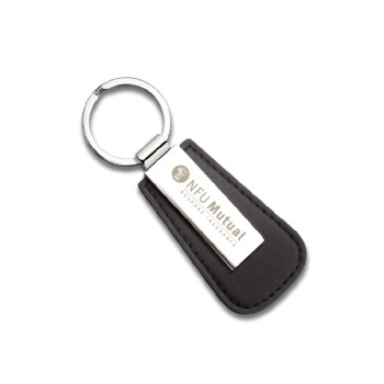 Bespoke Insurance Premium Leather Keyring